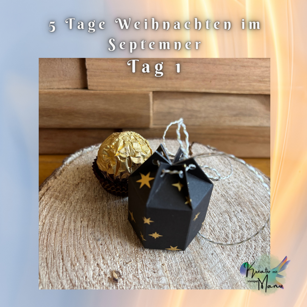 Sternenverpackung für ein Rocher